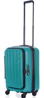 Малый чемодан из поликарбоната 36/41 л Lojel Hatch, зеленый